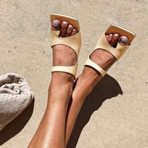 Tony Bianco Liberty Butter Sheep Nappa